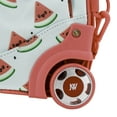 thumbnail image 2 of J World Girls Sparkle 15" Kids Rolling Backpack for School and Travel, Watermelon, 2 of 7