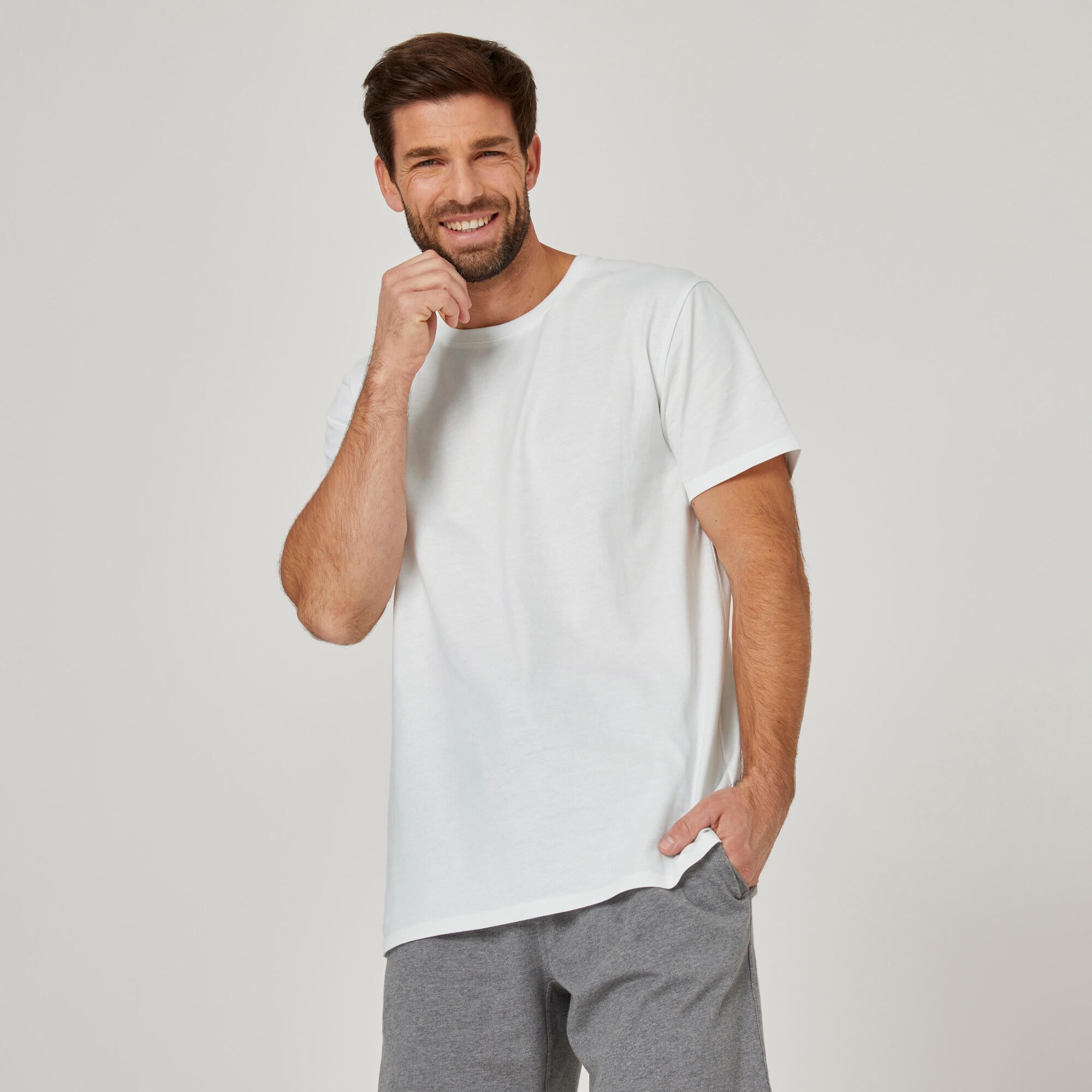 decathlon white t shirts