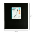 thumbnail image 7 of (2 pack) Pen+Gear 1" 3-Ring Standard Binder, Black, 7 of 7