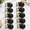 Matte Black-10 Pack, variant on Matte Black 10 Pack Round Ball Keyless Interior Door Knobs For Bedroom Bathroom