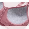 thumbnail image 5 of Gytharion Women's Front Closure Plus Size Bras Adjustable Breathable Printed Bras Push-up Underwear Everyday Bras Wireless,36B/C-46B/C, 5 of 8