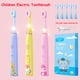 thumbnail image 2 of Cepillo de dientes eléctrico sónico para niños con dibujos animados y luz LED de colores, IPX7, resistente al agua, limpieza profunda, cuidado de los dientes, cepillo de dientes recargable, 2 of 5