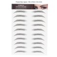 thumbnail image 4 of Autocollant de tatouage pour sourcils longue durée, portable et ménager, pour femmes, noir-06, 4 of 4