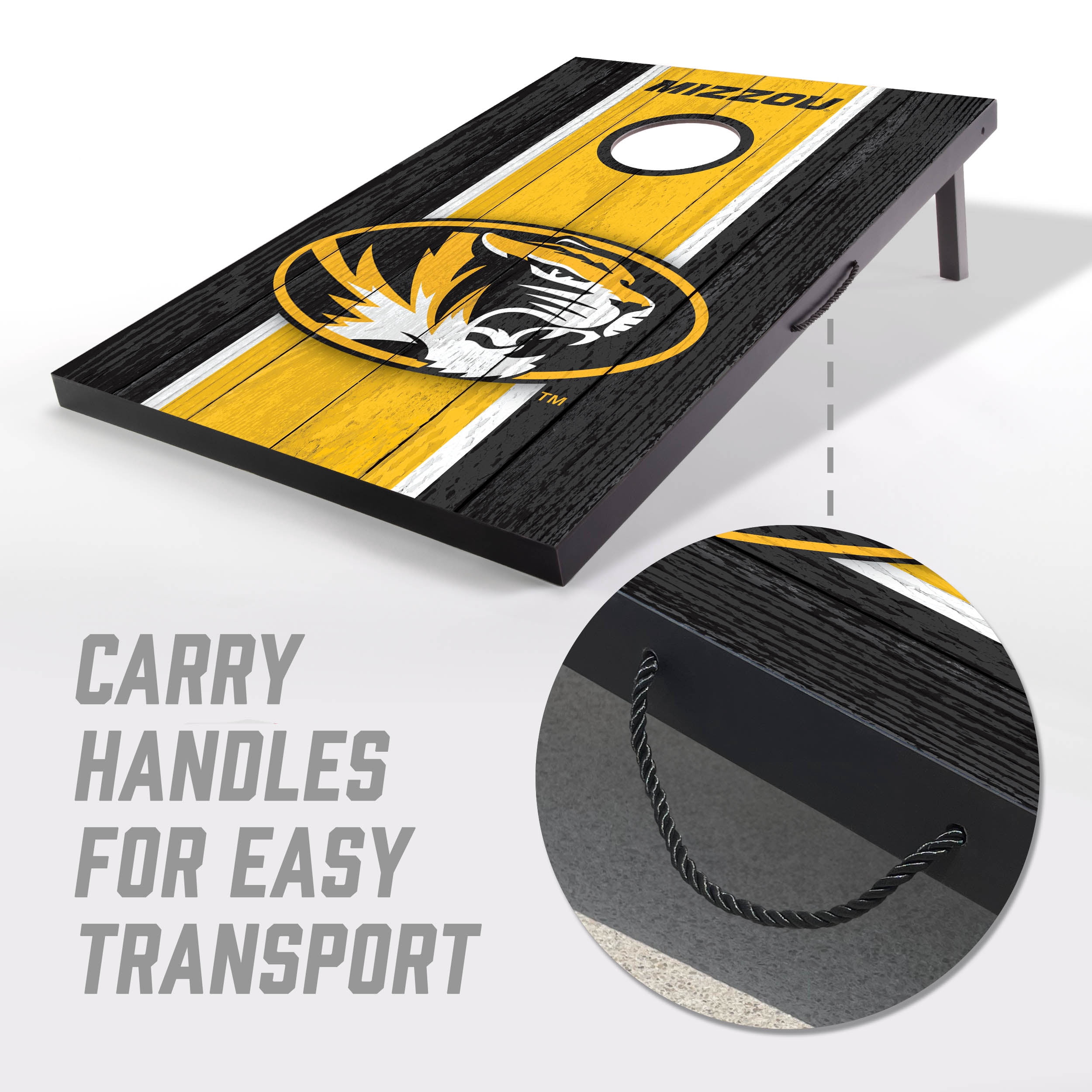 Missouri Tigers 2x3 MDF Cornhole Game Set