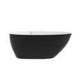 thumbnail image 1 of A&E Bath and Shower HADIYA-56-BLK FREESTANDING BATHTUB, 1 of 11