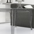 thumbnail image 4 of Compamia Queen Polycarbonate Patio Side Table in Transparent Clear, 4 of 6