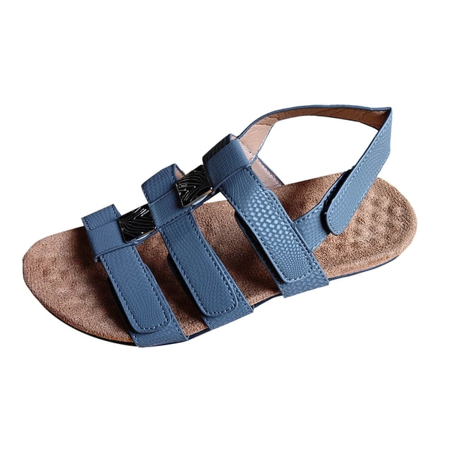 Sandales pour Femmes Élégantes Chaussures Décontractées Plates pour un Usage Quotidien