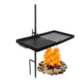 thumbnail image 6 of 24" Heavy Duty Folding Campfire Grill, Compact Swivel Grill Design, Fire Pit Grill for Campfire Cooking，Camping Griddle for Outdoor Open Flame Cooking, 6 of 10