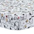 thumbnail image 4 of Bedtime Originals Snoopy Love 3-Piece Infant Baby Nursery Crib Bedding Set, 4 of 9
