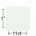thumbnail image 5 of Essentials By Leisure Arts Aida Cloth, 11 Count, White Cross Stitch Fabric, Embroidery Fabric, Cross Stitch Supplies For Crafting, Stitching, And Sewing Projects 30X36, 5 of 5