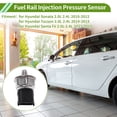thumbnail image 3 of Sensor de presión de inyección de combustible Unique Bargains No.353402G710 para Hyundai Sonata 2.0L 2.4L 1 Pc, 3 of 6