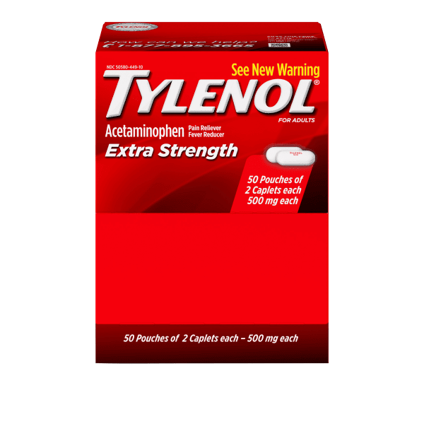 Tylenol® Extra Strength, Box Of 50