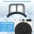 thumbnail image 2 of 2024 New 5304513574 Dryer Lint Trap Filter Compatible with Frigidaire/Electrolux, Dryers Filter Assembly Replacement, Lint, Fit Pre RetrofitClamshell, Lint, 2 of 6