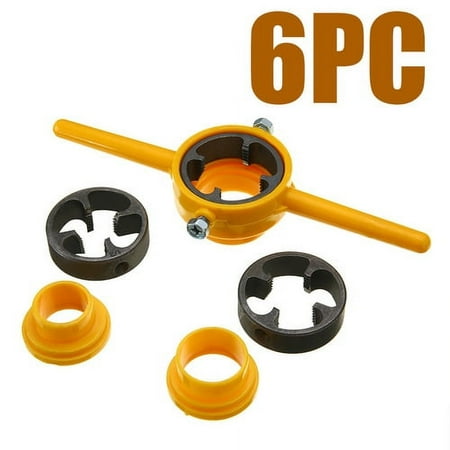 

6PC Die plastic pipe conical thread