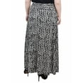 thumbnail image 3 of NY Collection Women's Plus Size Maxi Skirt With Sash Waist Tie, 3 of 4