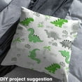thumbnail image 2 of Homewish Cute Cartoon Animal 01 for Teens, Kawaii Dinosaur Room Decor Fabric by the Yard, Palm Leaf Botanical Sewing Fabric, Breathable Home Decor, 2 of 6