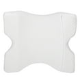 thumbnail image 1 of Knee Pillow For Side Sleepers, Memory Leg Support Pillow Pain Pressure Sciatica Relief Cushion With Washable Cover, 1 of 8