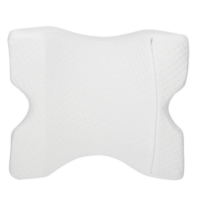 Knee Pillow For Side Sleepers, Memory Leg Support Pillow Pain Pressure Sciatica Relief Cushion With Washable Cover