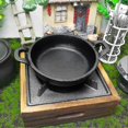 thumbnail image 2 of Cast Iron Frying Pan, Pre-ed Cast Iron Skillet Bac Pot Skillet Safe, 2 of 3