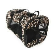 SimplyDog Leopard Collapsible Carrier