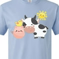 thumbnail image 4 of Inktastic Fun Farm Animals- Cow, Pig, Chick T-Shirt, 4 of 5