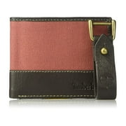 Timberland Men's NP0379 Leather Billfold Wallet and Key Fob Gift Box Set