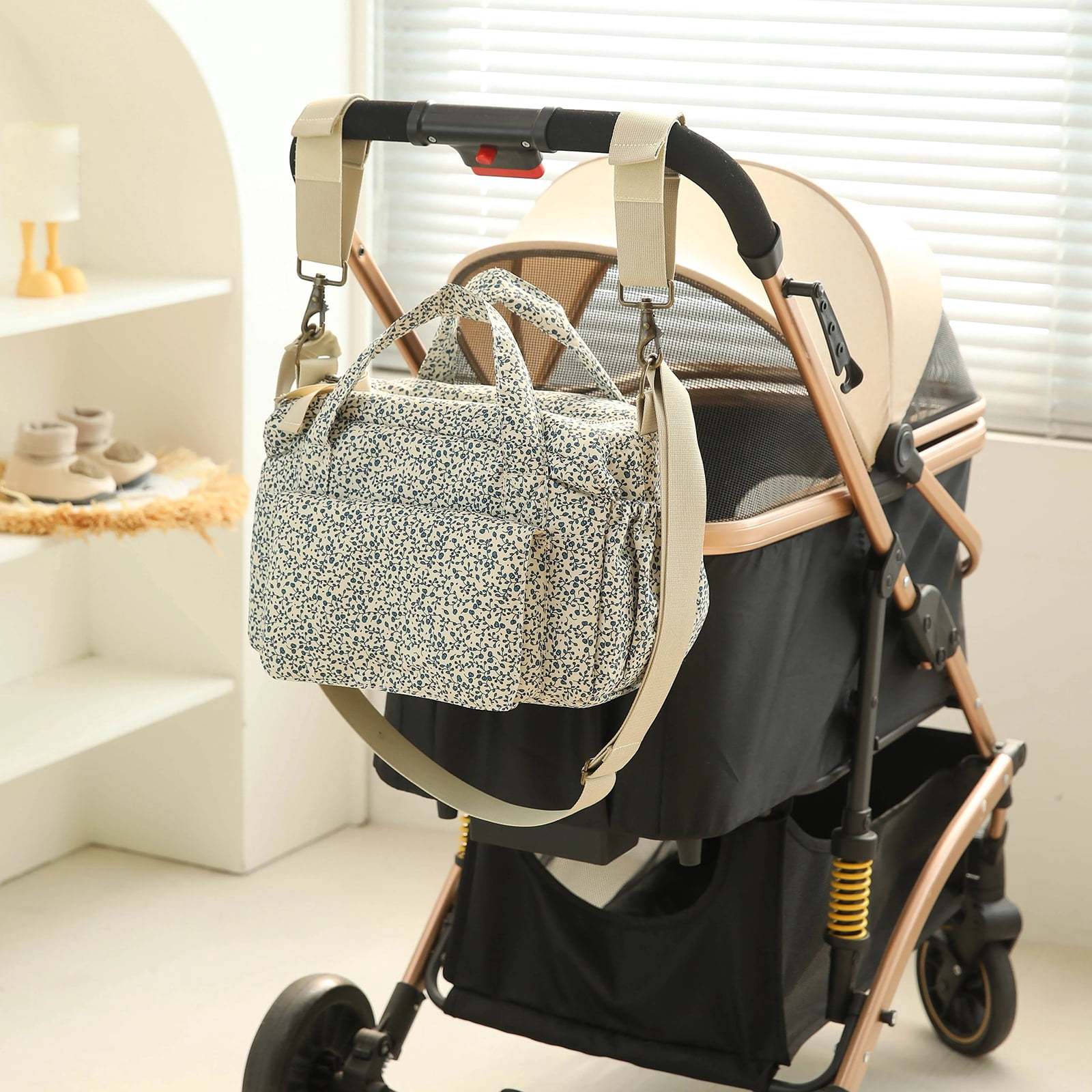 Durable Travel Baby Diaper Bag Multifunction Diaper Tote Bag Large Capacity For Dad Daily Commute Gift (style4)