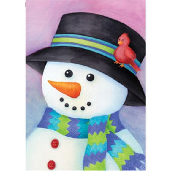 Premier Garden Size Flag - Friendlysnowman