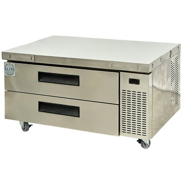 NSF 48.5 in. Two-Drawer Commercial Refrigerated Chef Base, Kitchen Fridge, NSF Certified 110V