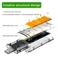 thumbnail image 3 of VONKY Laptop Portable USB 3.0 SSD Enclosure M.2 NGFF Solid State Drive Case Black 1Set, 3 of 6