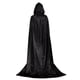 thumbnail image 1 of Cape Cloak Cosplay Disfraz Vampiros Disfraces Halloween Unisex Single/Double Face Long Stand Collar/Capucha Grim Reaper para Fiesta Adultos La Rojo, 1 of 8