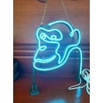 thumbnail image 2 of Monkey Neon Sign, Monkey Led Light, Monkey Ornaments, Wall Art, Neon LED Signage Wall Light Hanging Decoration for Kids Room, Living Room, 2 of 3