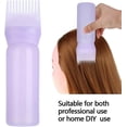 thumbnail image 2 of (Purple) 3 pcs hair blotting bottle - hair coloring comb applicator - essential tools for hair coloring - hair root comb applicator, hair coloring bot, 2 of 5