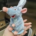 thumbnail image 2 of Peluche XNasu Ratatouille Chef Remy con hombro magnético, 10 cm, 2 of 9