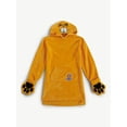 thumbnail image 5 of Justice Girls Long Sleeve Hooded Sleeper, Sizes S/M to L/XL, 5 of 9