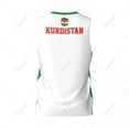 thumbnail image 4 of Kurdistan Flag Men Basketball Sports Jersey Running Fitness Multifunction Sleeveless tshirt Exclusive Custom Name Nunber, 4 of 10
