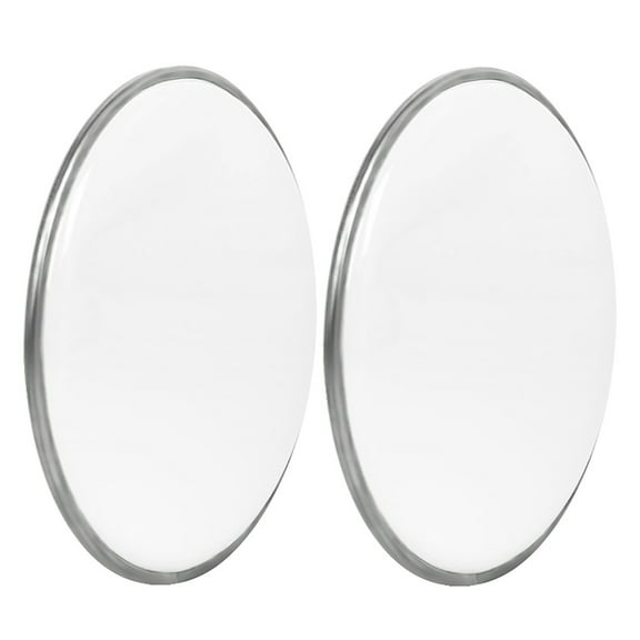Mobestech 2-Pack Transparent Drum Practice Pads with Drum Covers and High Tension Resistance for Drummers