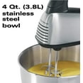 Hamilton Beach Classic Hand and Stand Mixer, 4 Quarts, 6 Speeds with