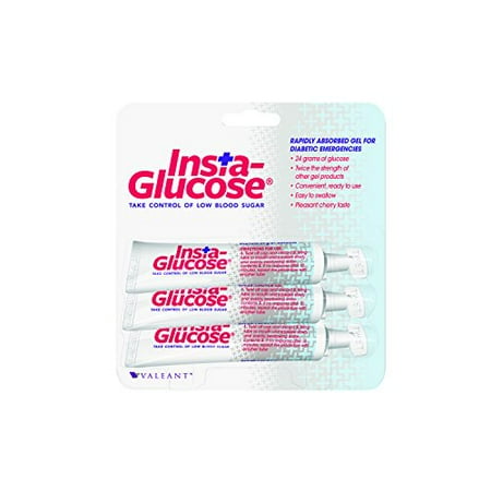 6 Pack - Insta-Glucose Unit Doses Cherry Flavor 3 Each