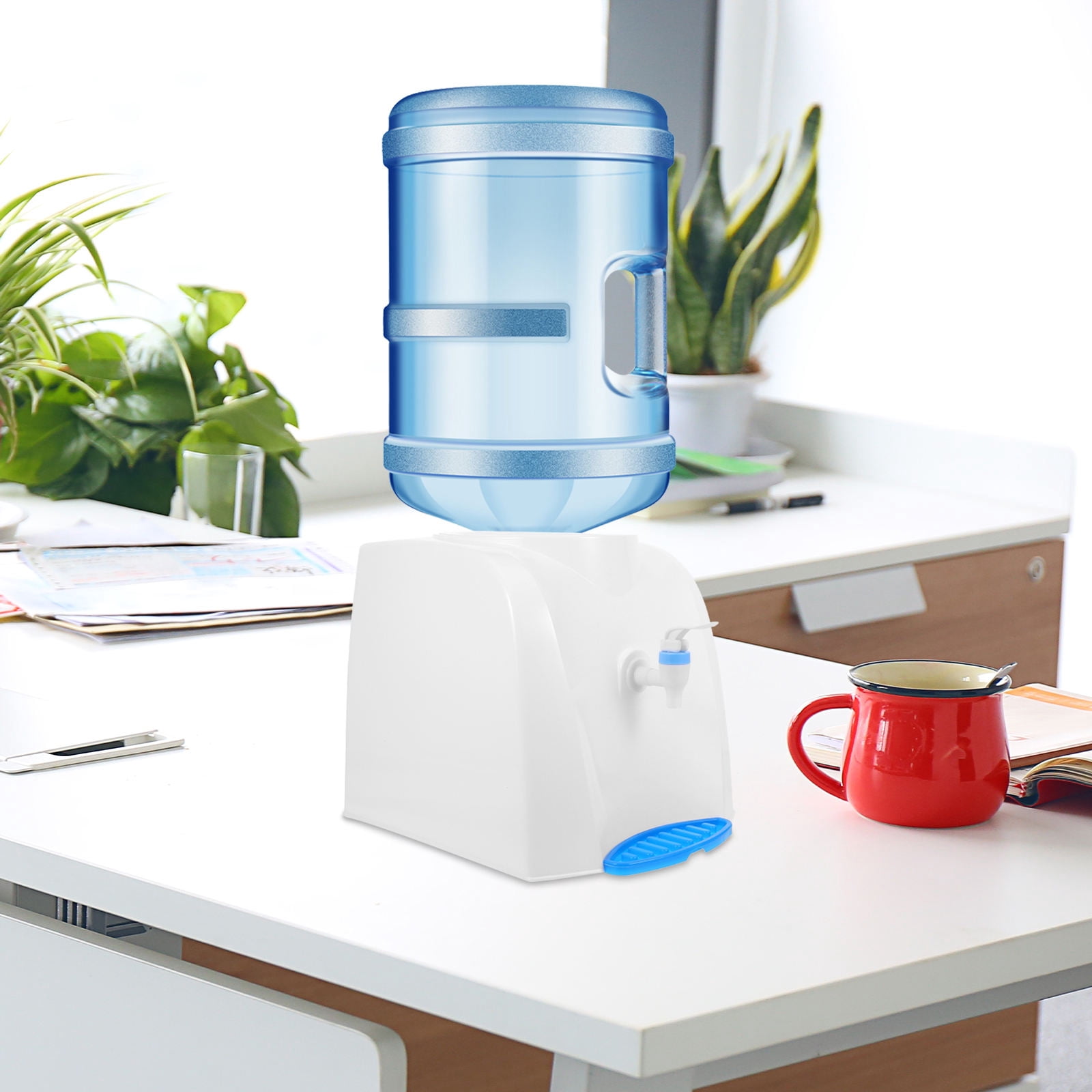 LOLIPPYY Portable PP Water Dispenser for Office and Home Use, Easy to Carry, Beverage Container, 1 Piece