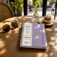 thumbnail image 5 of 2026-2027 Weekly & Monthly Planner, Calendar Notebook, A5 Spiral Bound Organizer with Tabs, Purple Hardcover Schedule Book for Work & Daily Planning, 5 of 7
