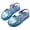 Light Blue-03, variant on Toddler Sandals Girls Jellies Sandals T-Strap Soft Bottom Flat Non Slip Closed Toe Summer Beach Shoes