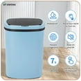 thumbnail image 2 of XF XINFENG 13 Gallon 49 Litre Dustbin Kitchen Trash Can with Lid Automatic Sensor Touch Bin,Garbage Can, Waste Bin, For Bathroom/Double Bed/Bedroom/Home/Office, Blue, 2 of 9