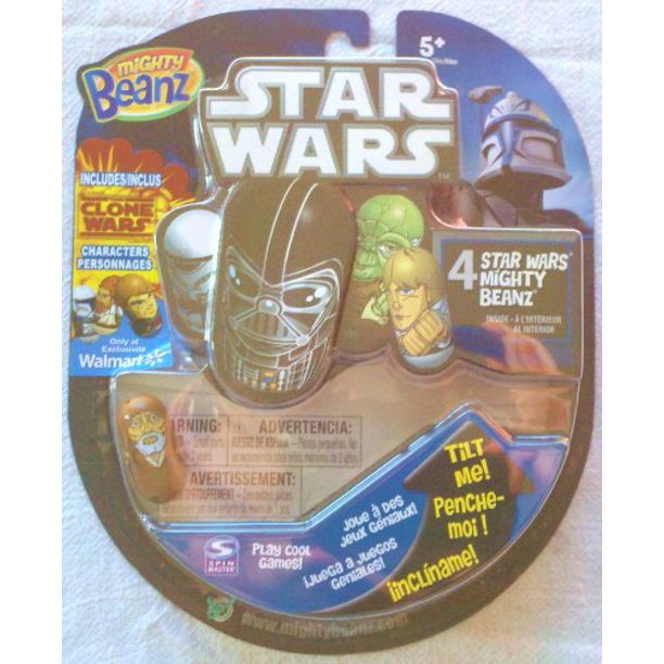 Star Wars The Clone Wars Mighty Beanz 4 Pack Walmart Com Walmart Com