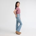 thumbnail image 5 of Levi Strauss Signature Girls Fray Edge Flare Jean, Size 5-18, 5 of 10