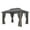 Gray, variant on Alpha Joy 10'x13' Outdoor Gazebo Ventilated Double Roof Metal Gazebo Shelter with Mosquito Netting and Privacy Curtains for Patio, Backyard, Deck and Lawn, Grey