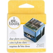 EK Success Photo Corners, 250/pkg, Clear