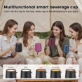 thumbnail image 3 of Smart Self Heating Coffee Mug,14oz Temperature Control Coffee Mug,Hot up to 150&deg;F,Rechargeable Heated Coffee Mug,Up to 6H Battery Life,Coffee Cup, 3 of 8