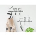 thumbnail image 4 of Perchero decorativo de metal para tienda de ropa creativa Rojo Verde, 4 of 5