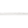 thumbnail image 4 of The Tile Life Penthouse 2" x 24" White Fantasy Matte Porcelain Bullnose Tile, 4 of 7